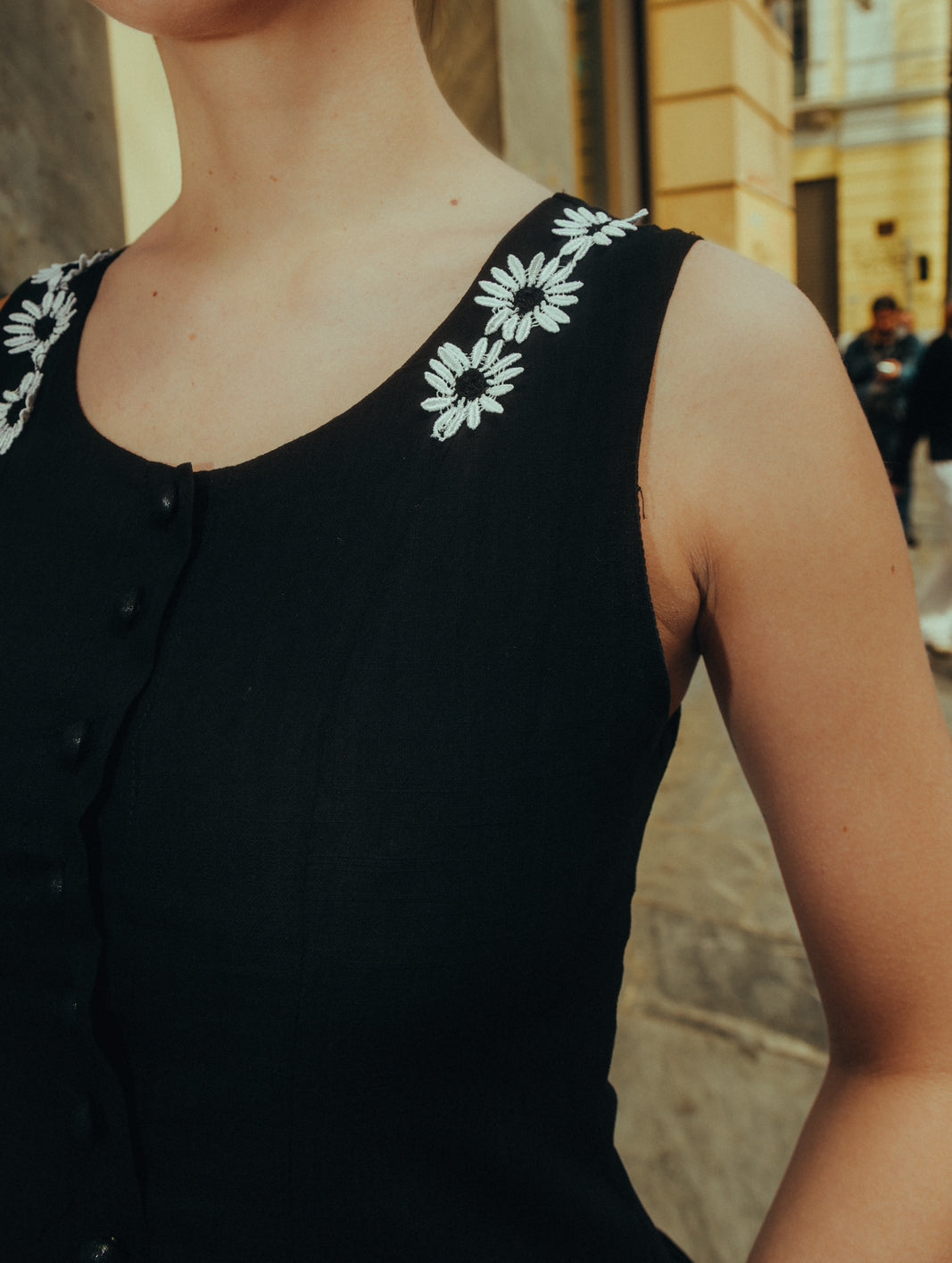 May bell dress in black