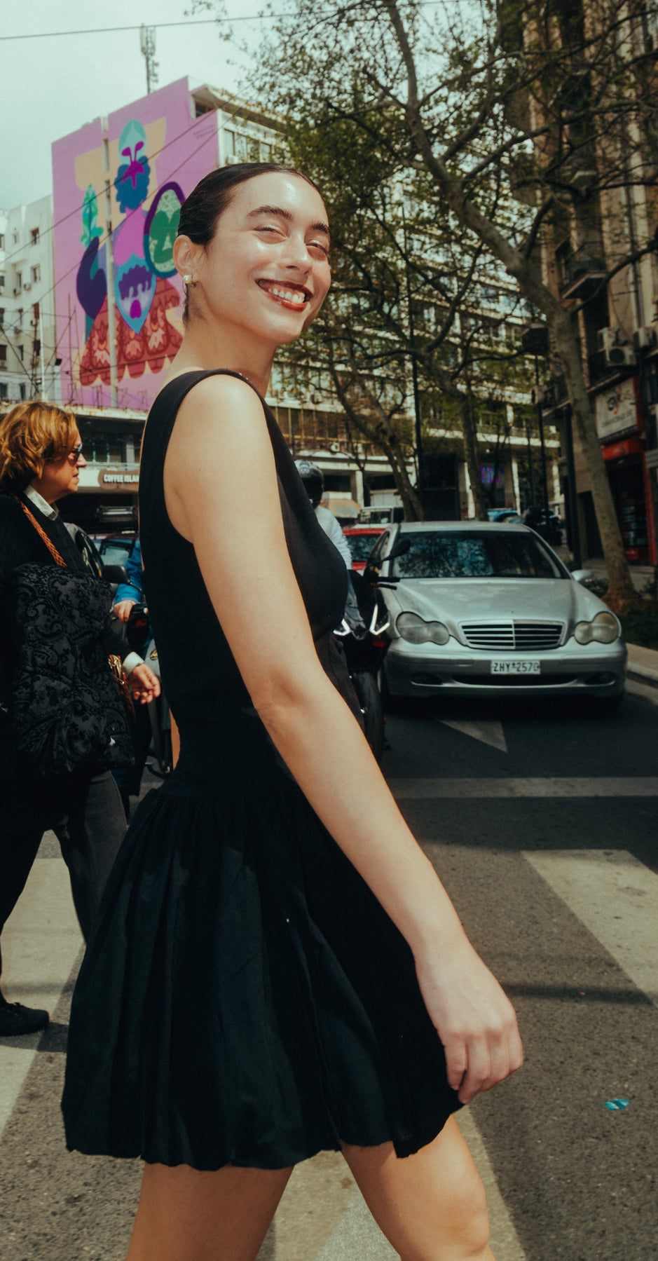 May bell dress in black