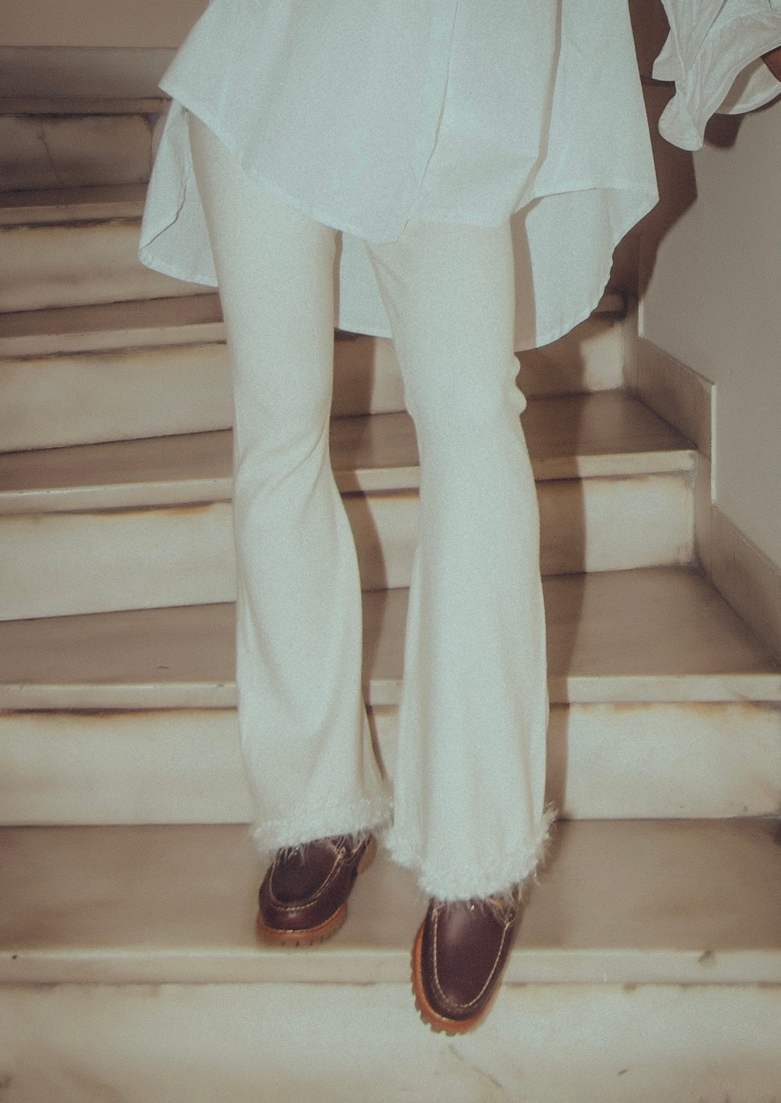 “Evanthe” pants in cream