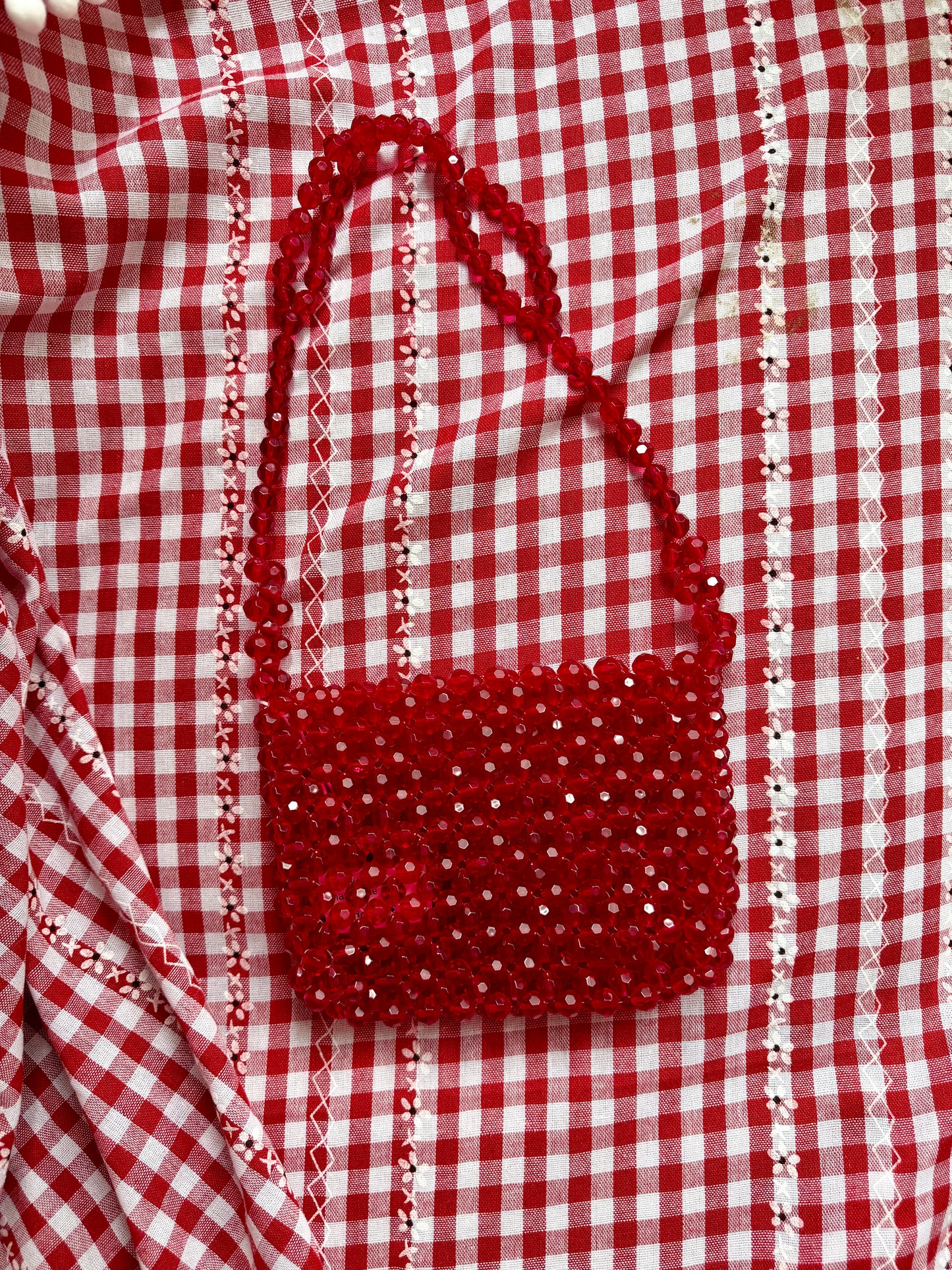Vicky bag in pomegranate