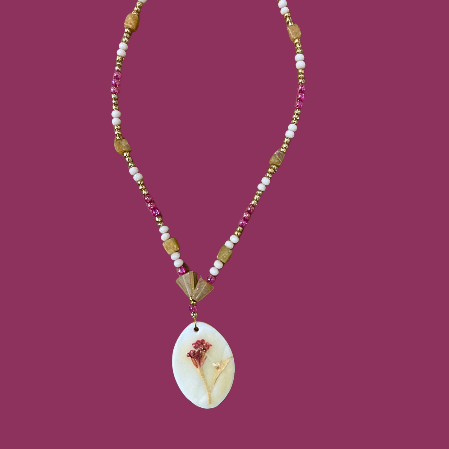 “Petal” necklace