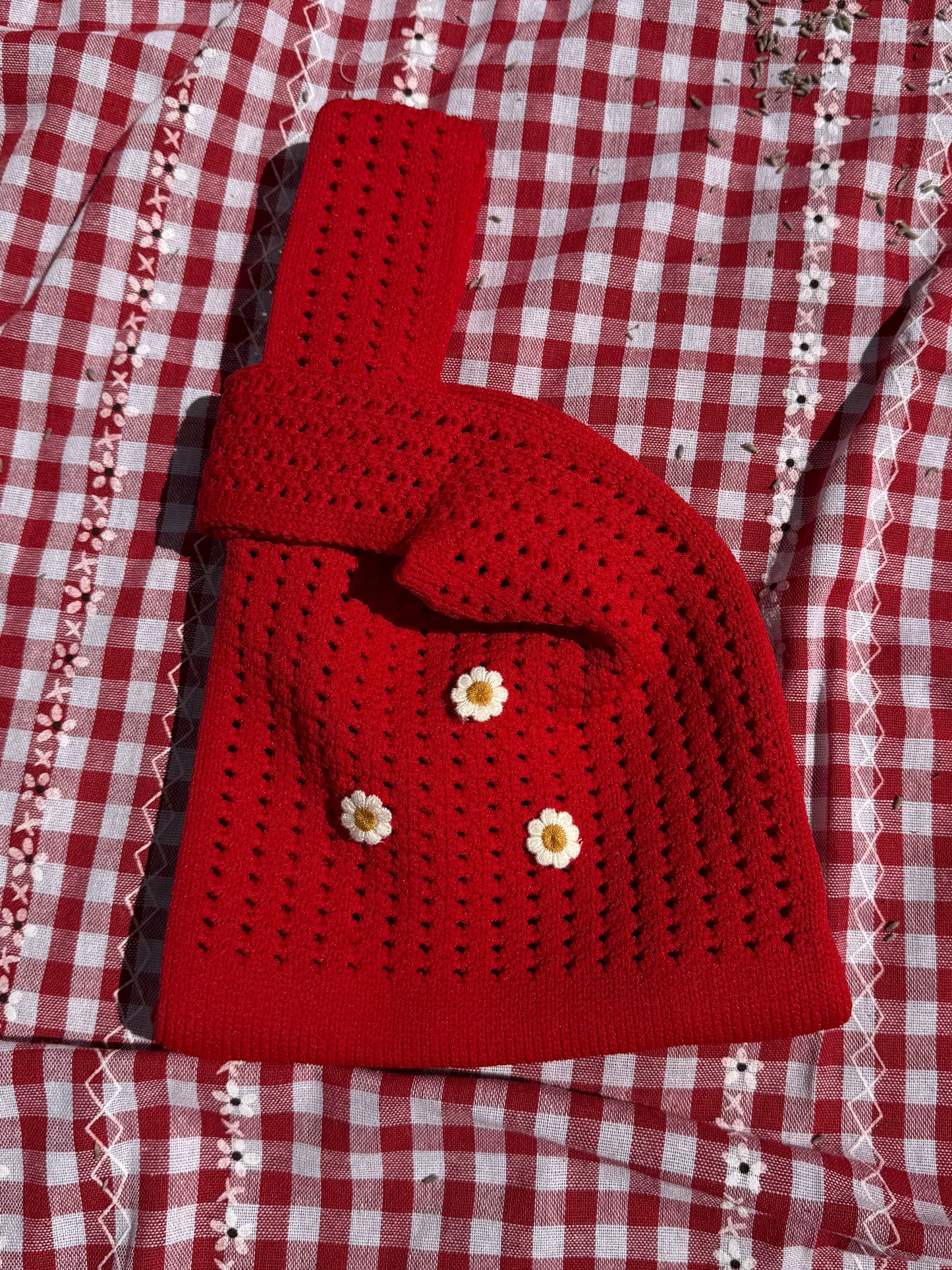 “Nassia” bag in red