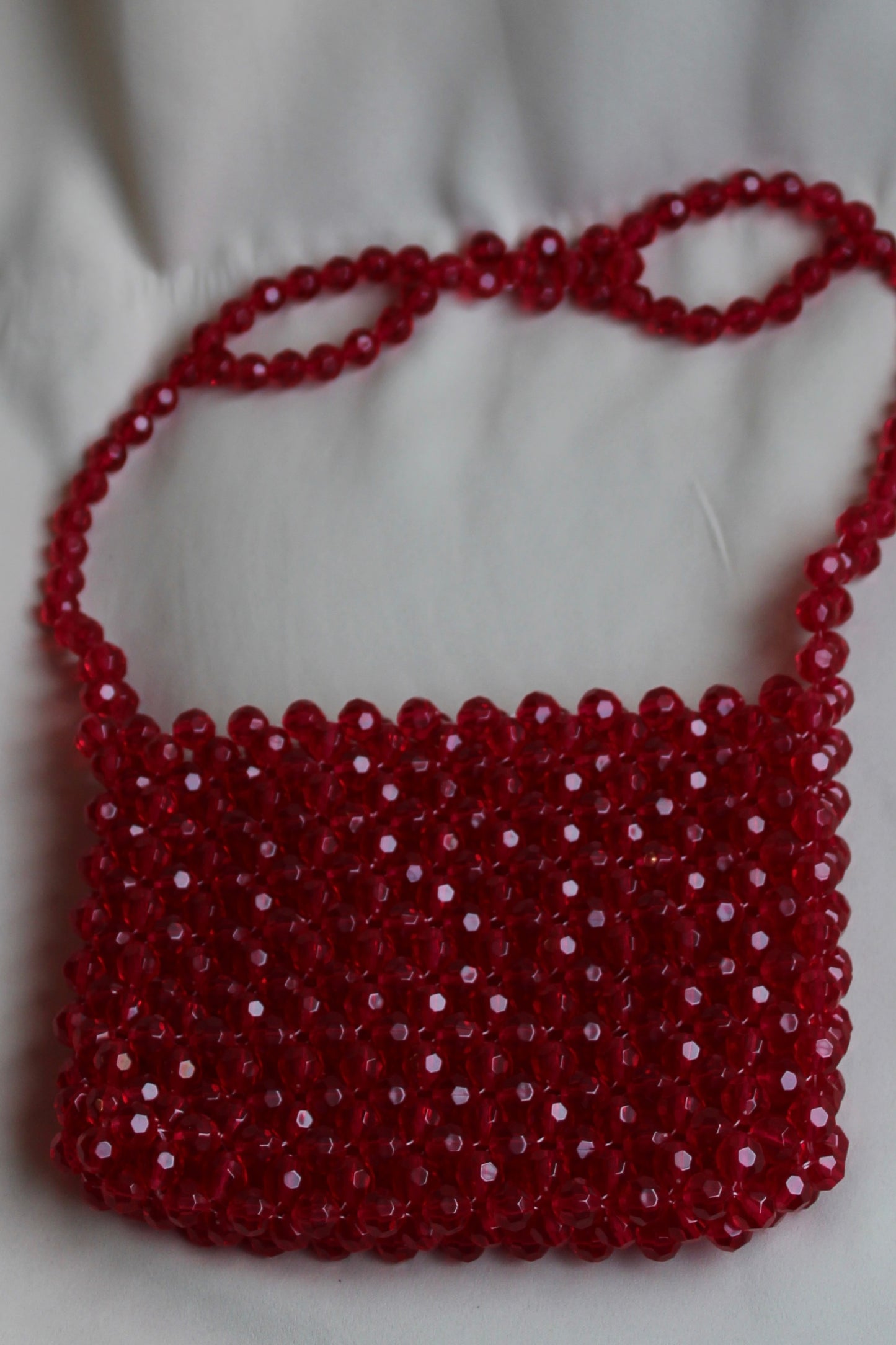 Vicky bag in pomegranate