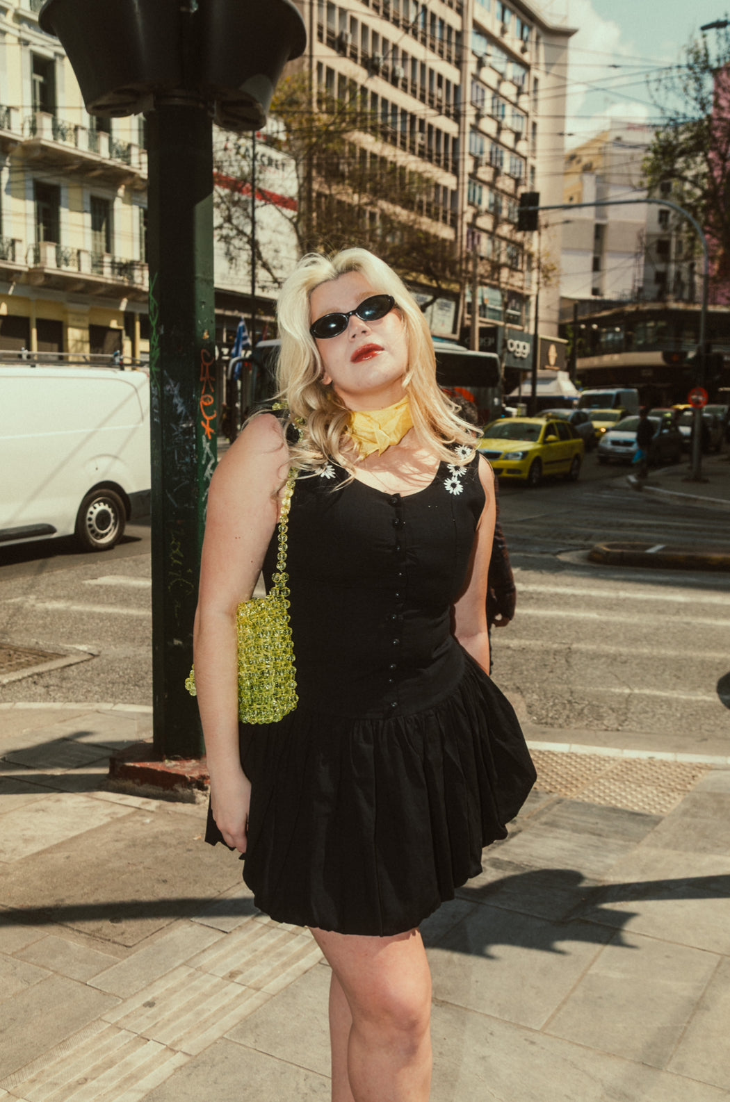 May bell dress in black