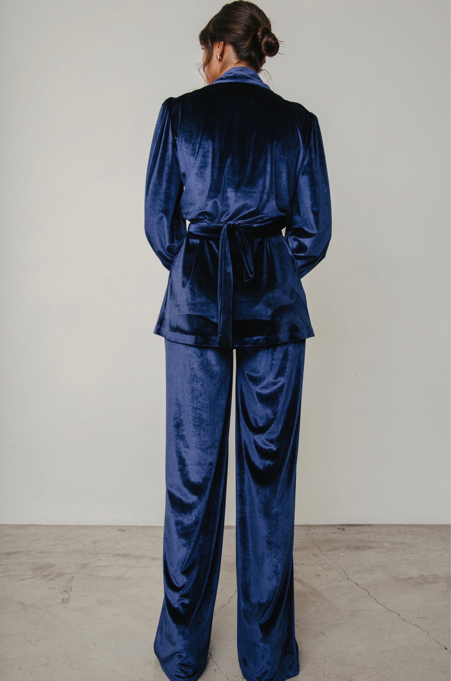 “Poinsettia” Jacket Blue