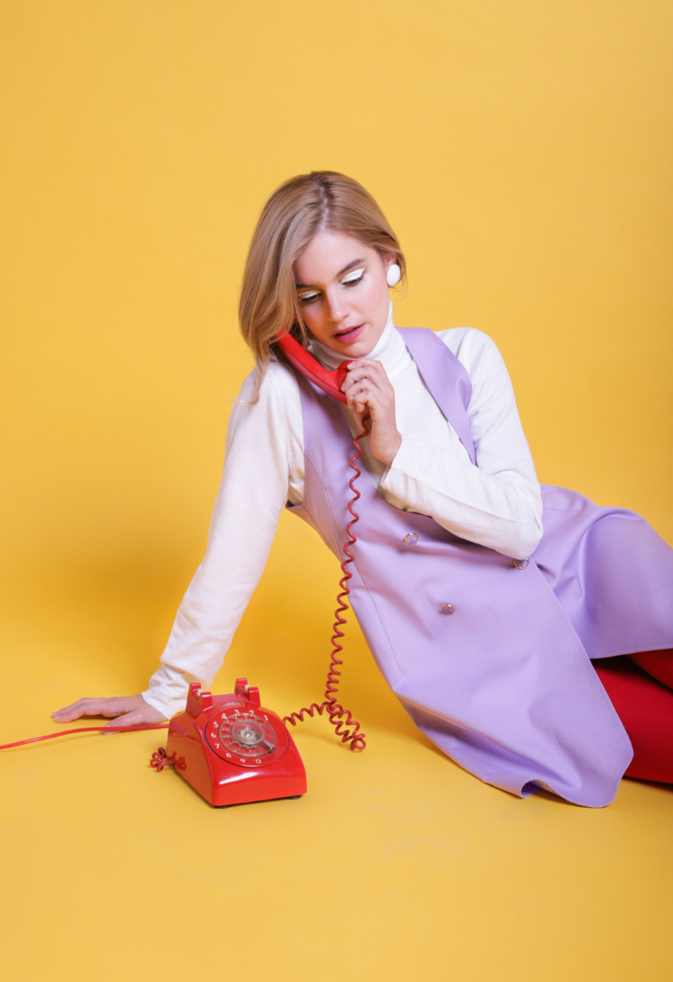 The “Buttercup” buttoned dress