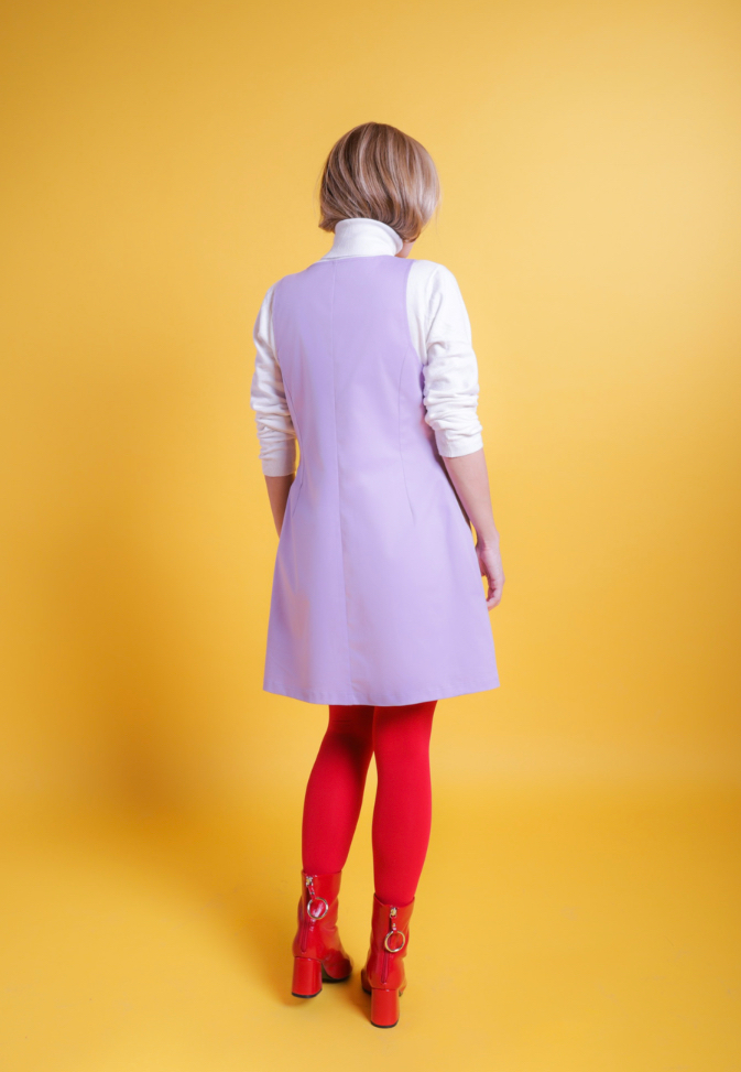 The “Buttercup” buttoned dress