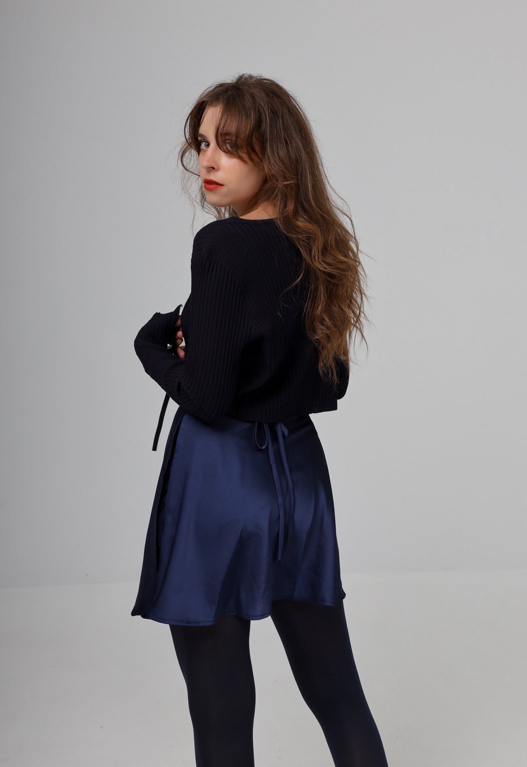“Linnea” skirt in blue