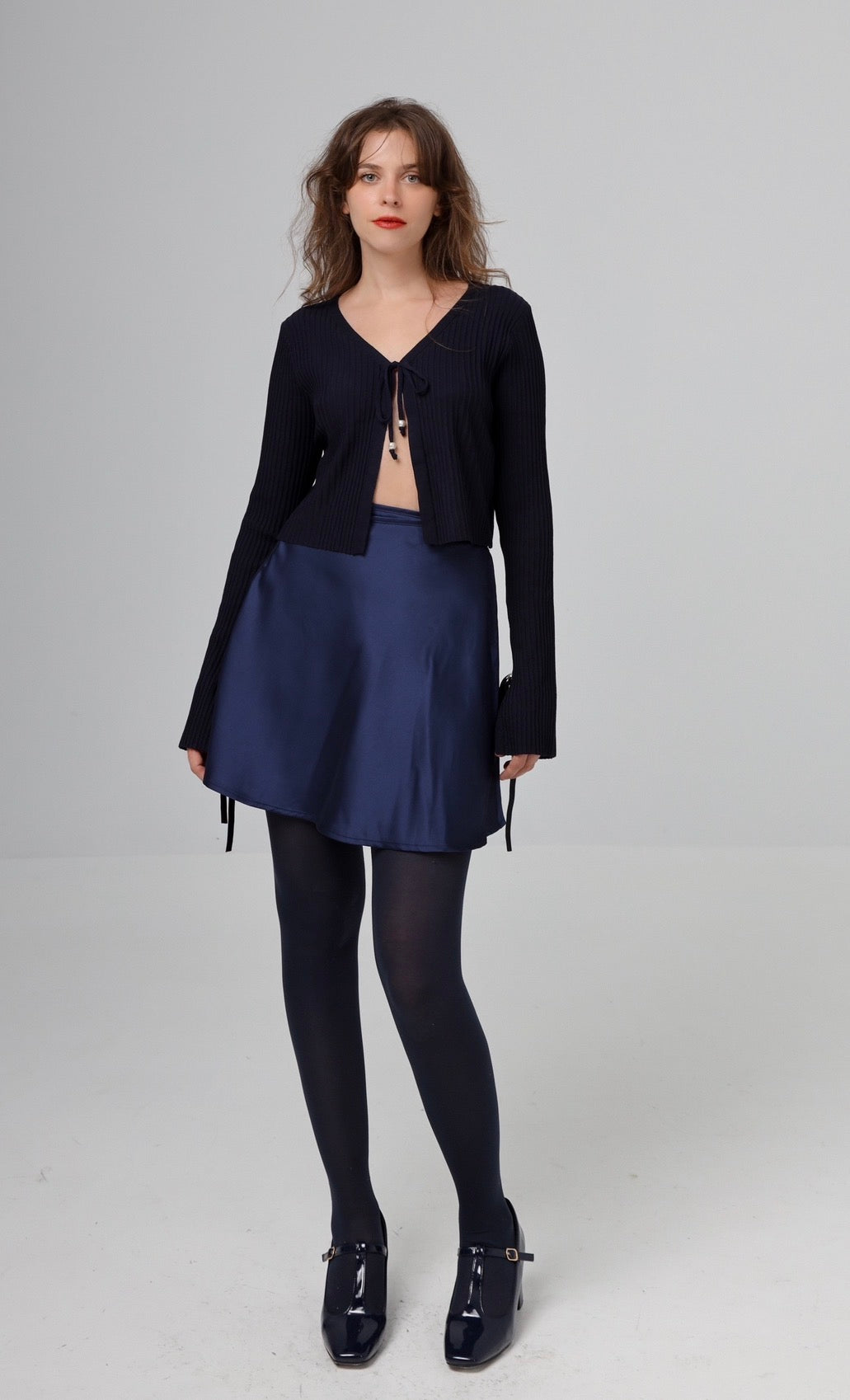 “Linnea” skirt in blue