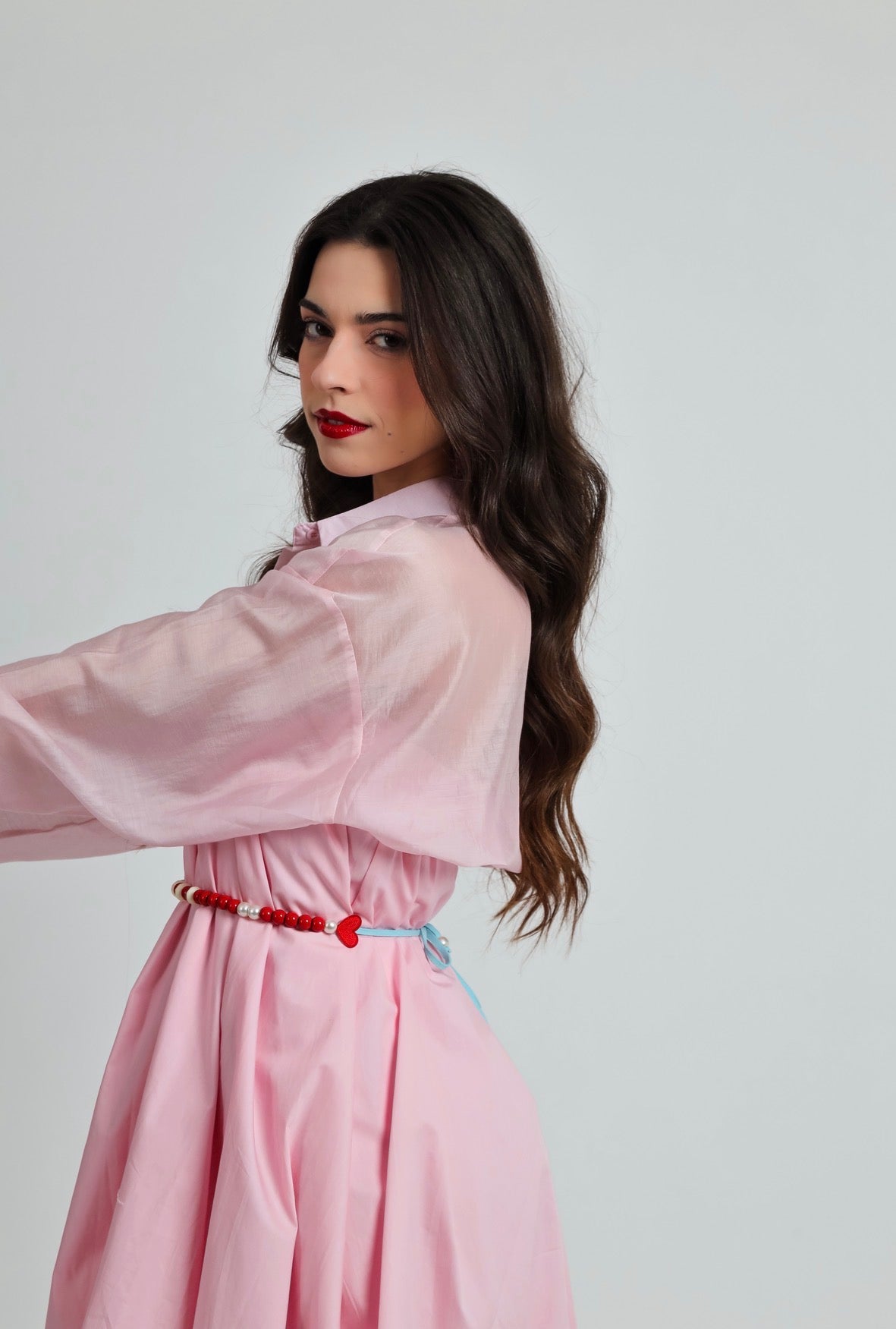 “Angelica” skirt in pink