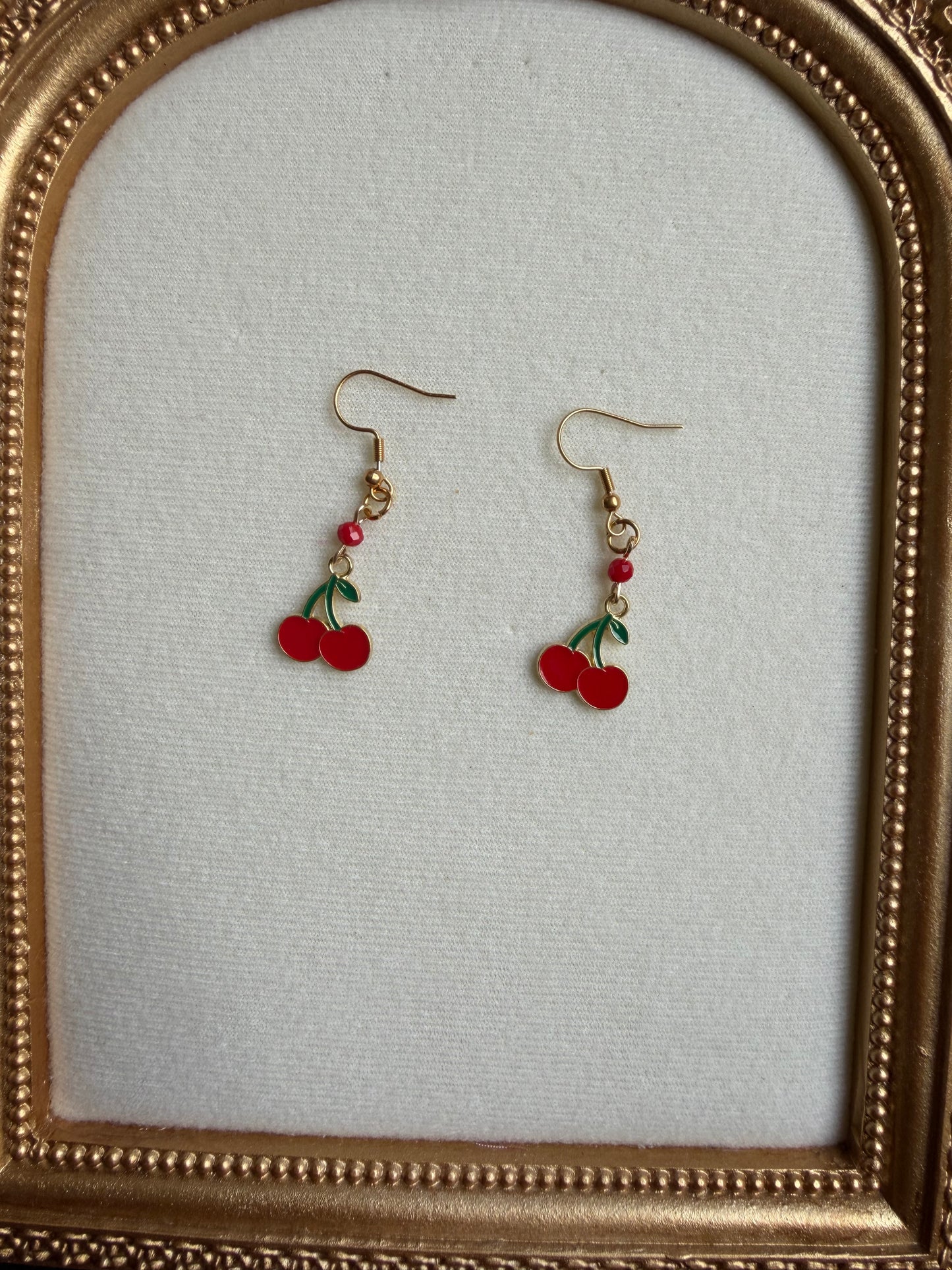 “Cherries” earrings