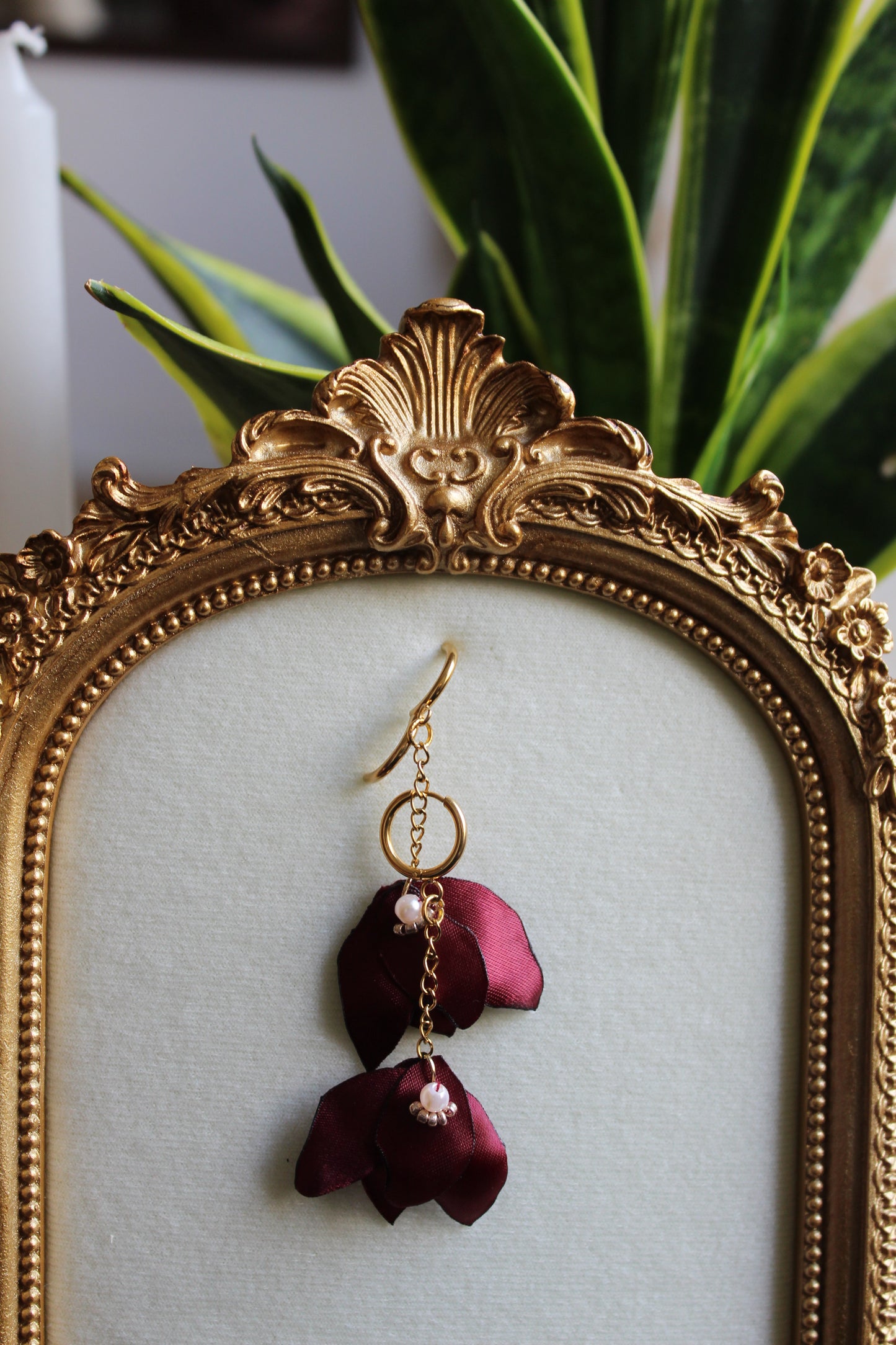 Tulip earrings