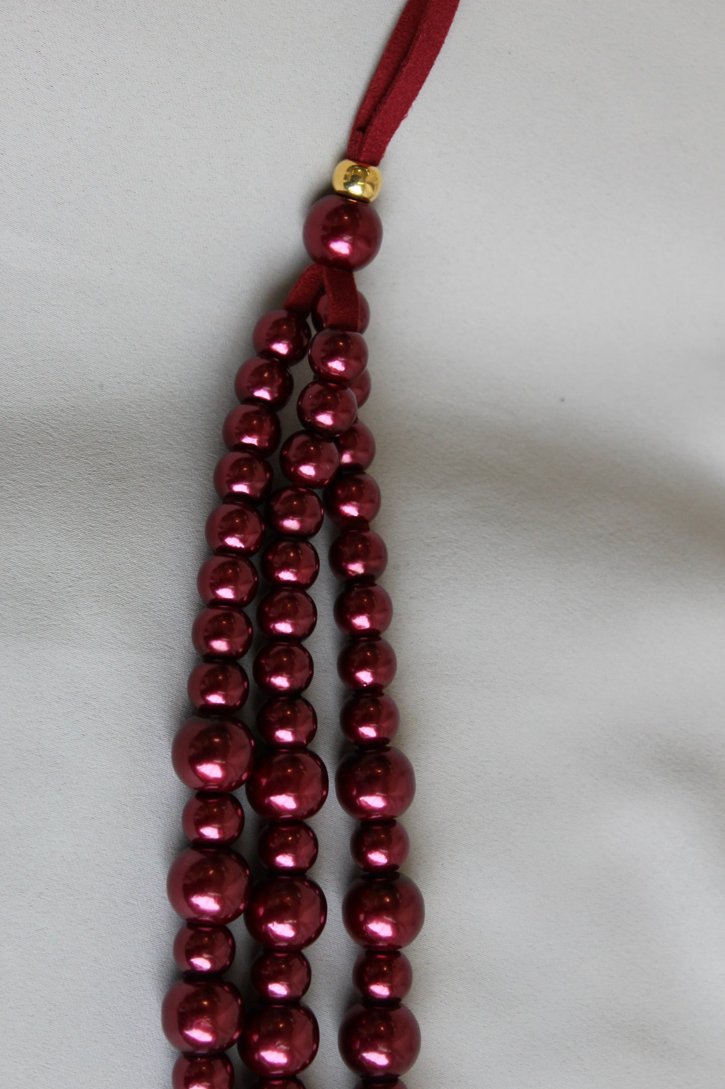 Christina belt in burgundy