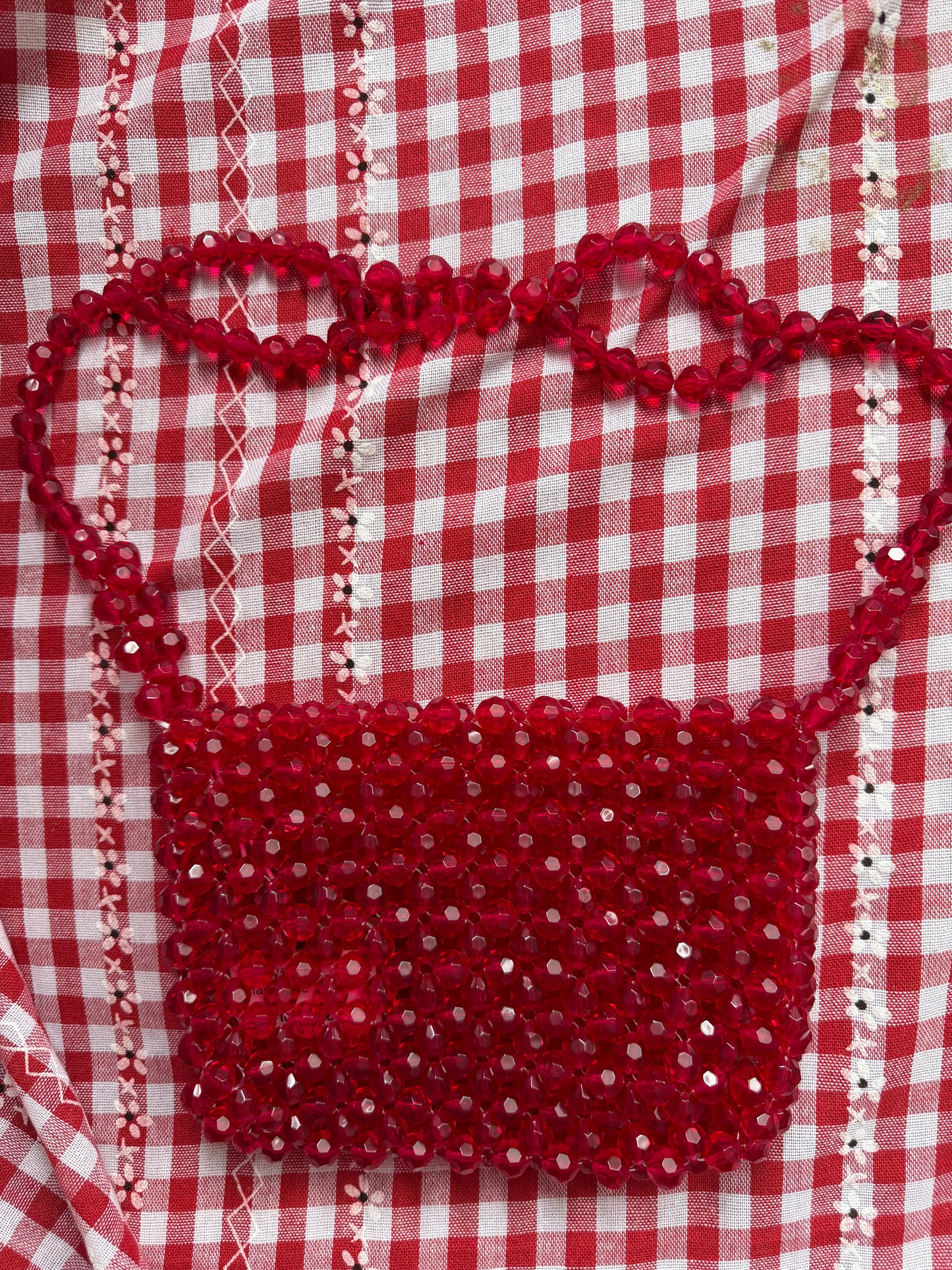 Vicky bag in pomegranate