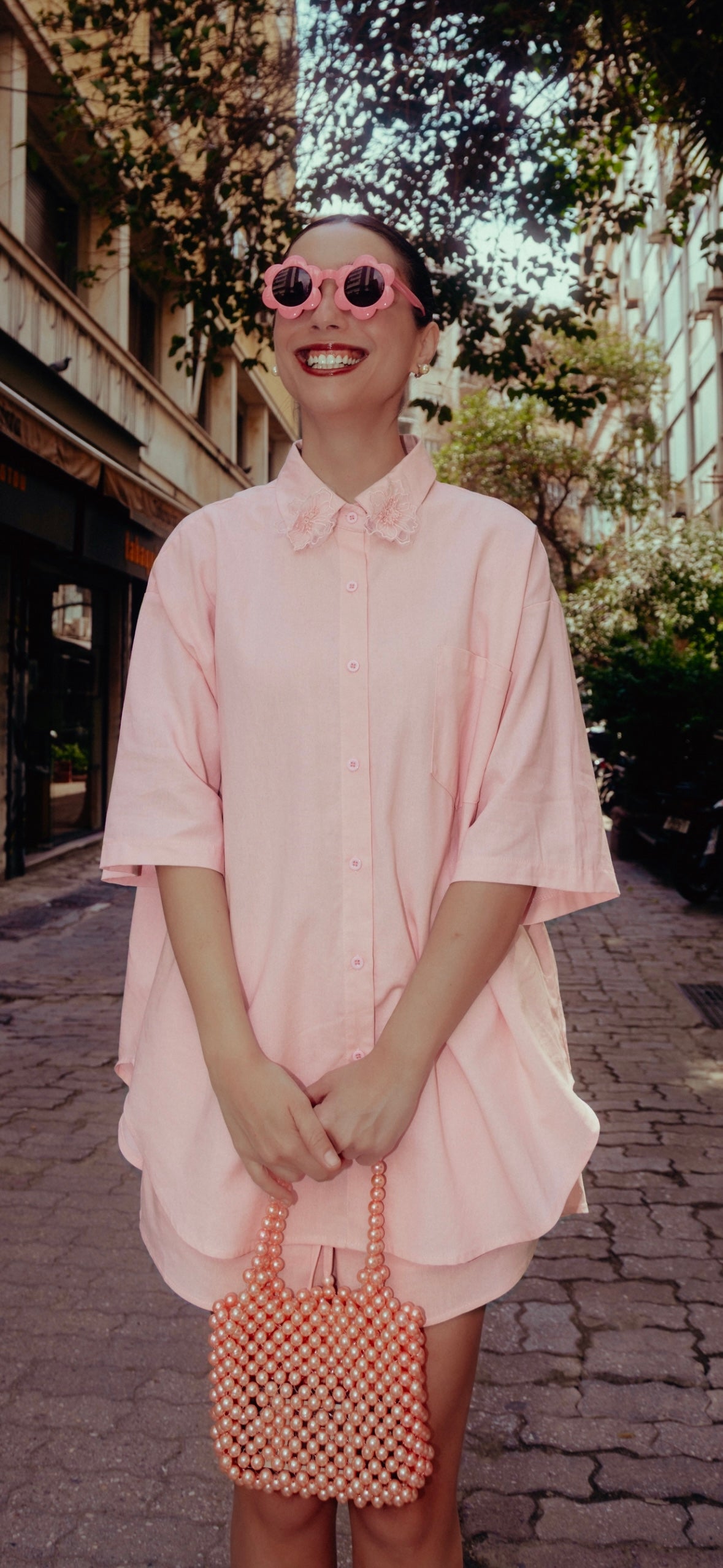 Petunia shirt in pink