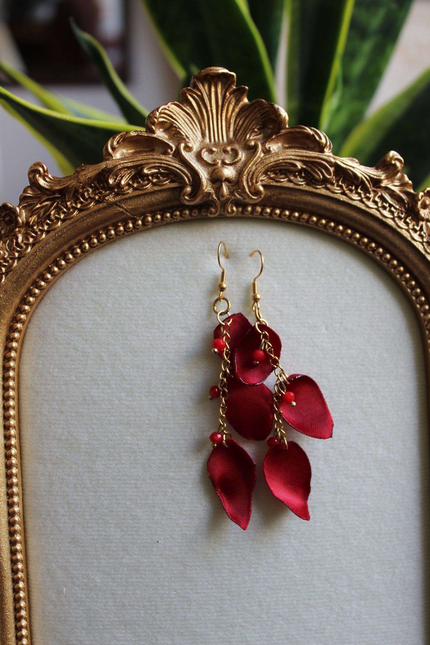Petal earrings