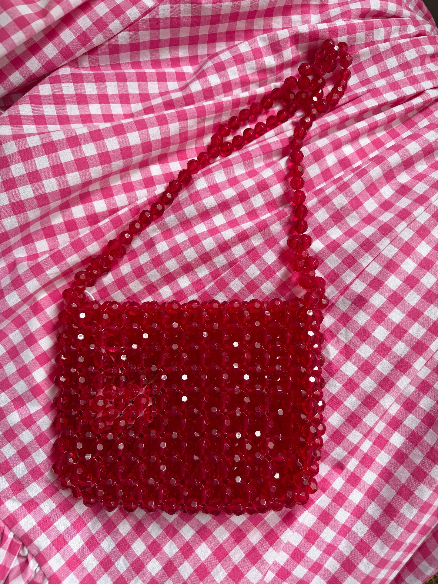 Vicky bag in pomegranate