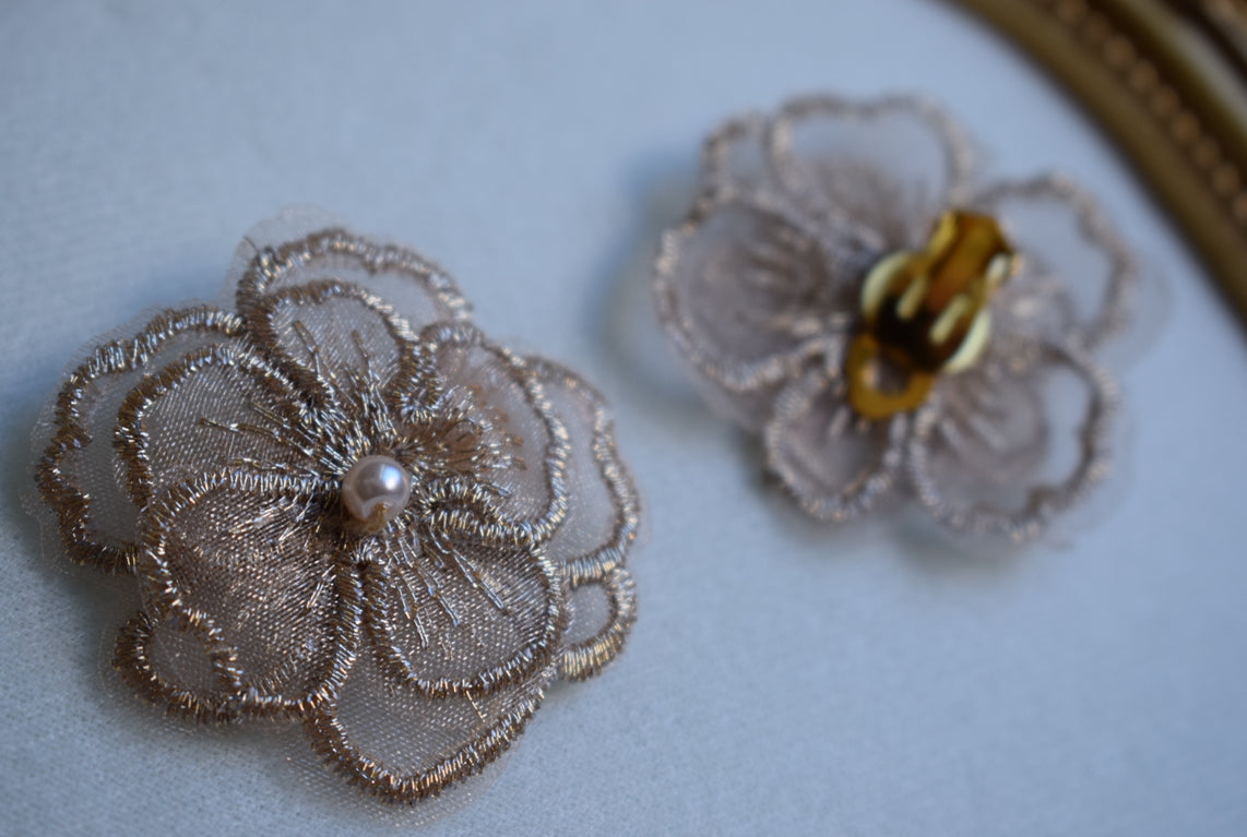 Eloise clip-on earrings