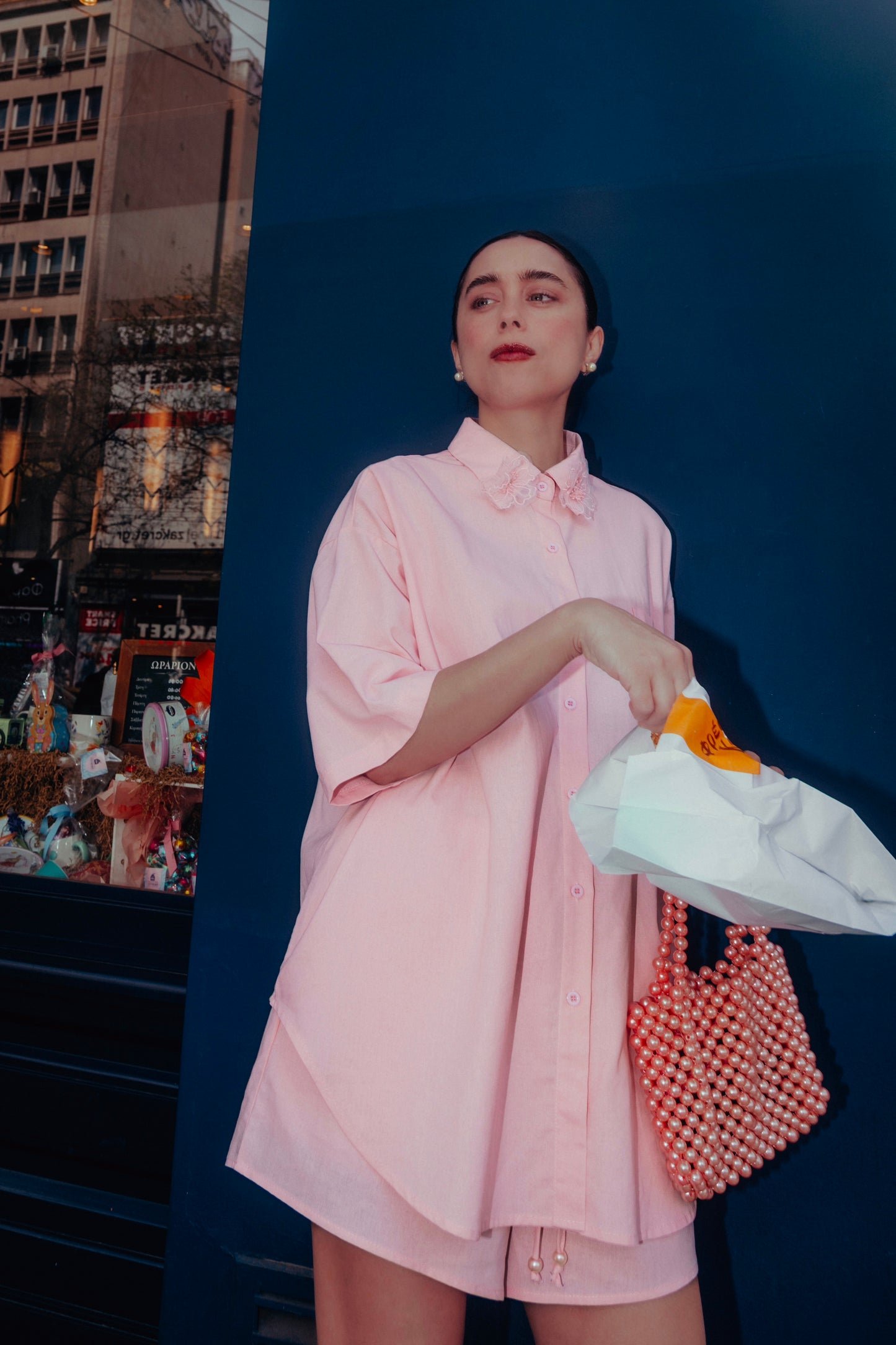 Petunia shirt in pink