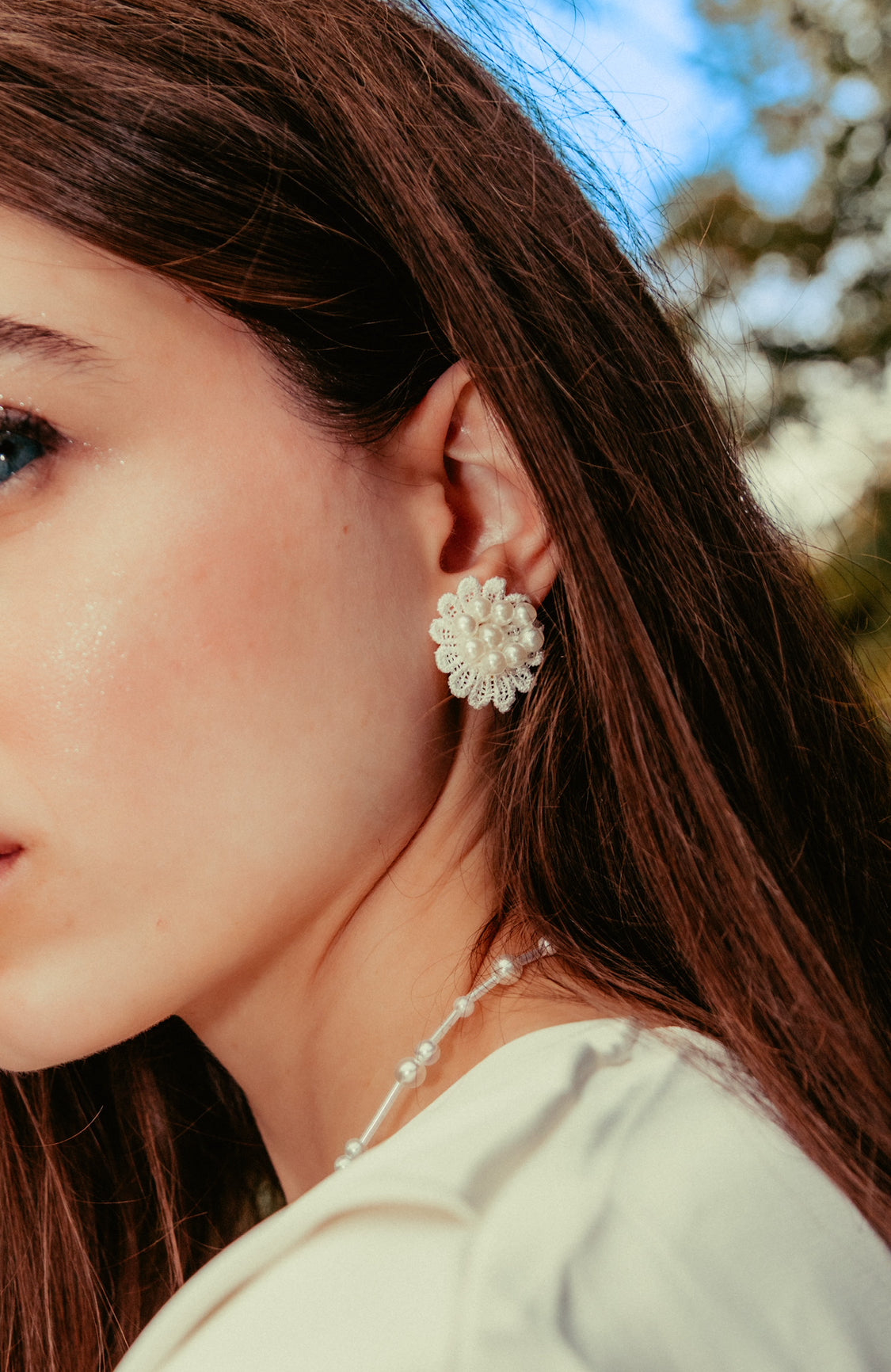 Elsie clip-on earrings