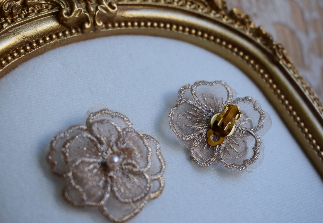 Eloise clip-on earrings