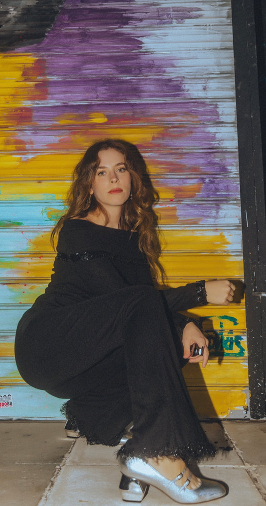“Evanthe” pants in black