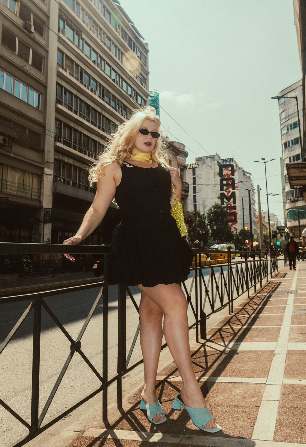 May bell dress in black