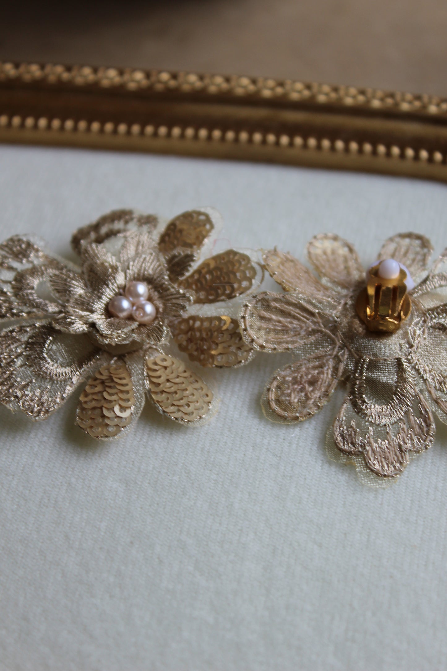 Oriana clip on earrings