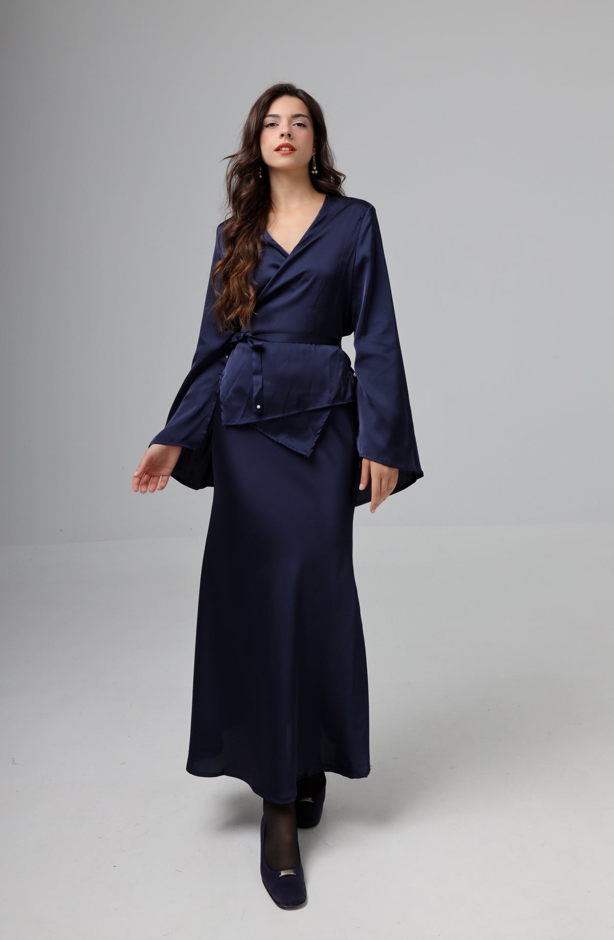 “Bluebell” skirt in navy blue
