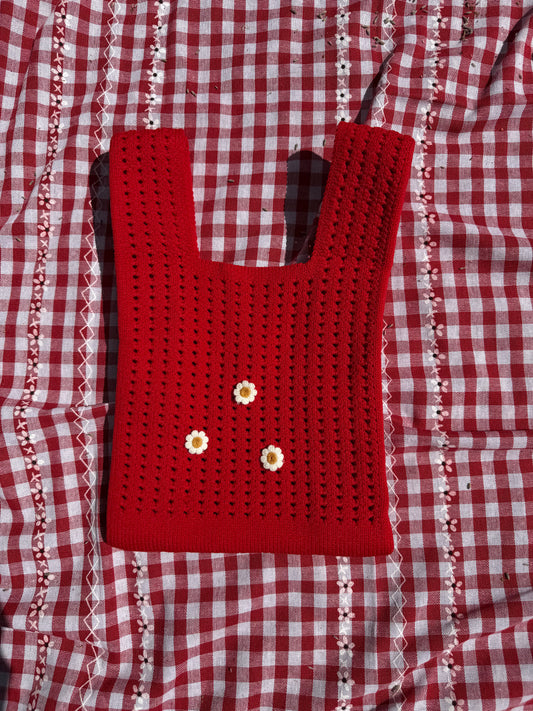 “Nassia” bag in red