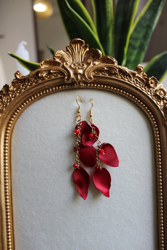Petal earrings