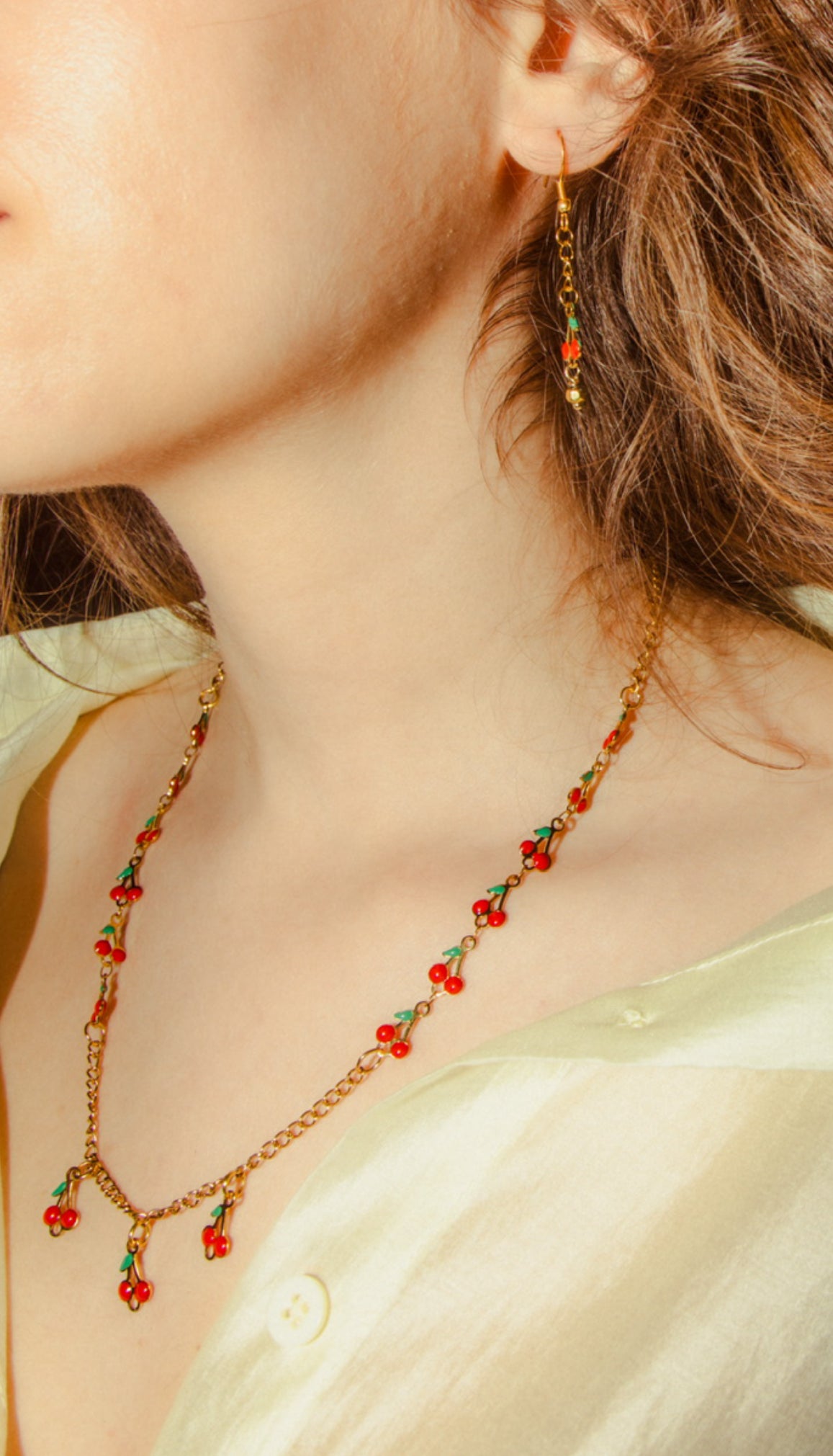 “Cherry” necklace