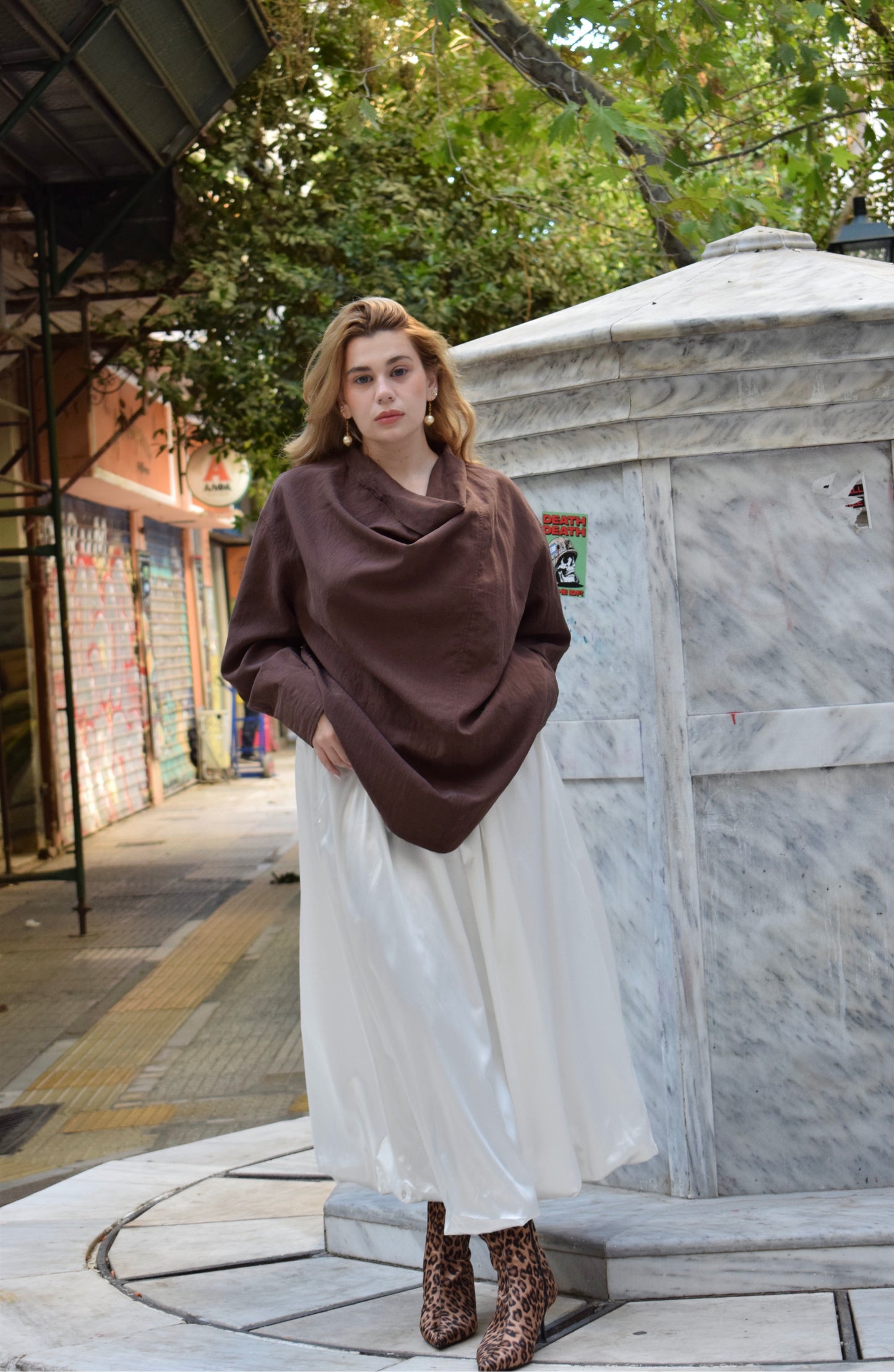 Ortensia skirt in off-white