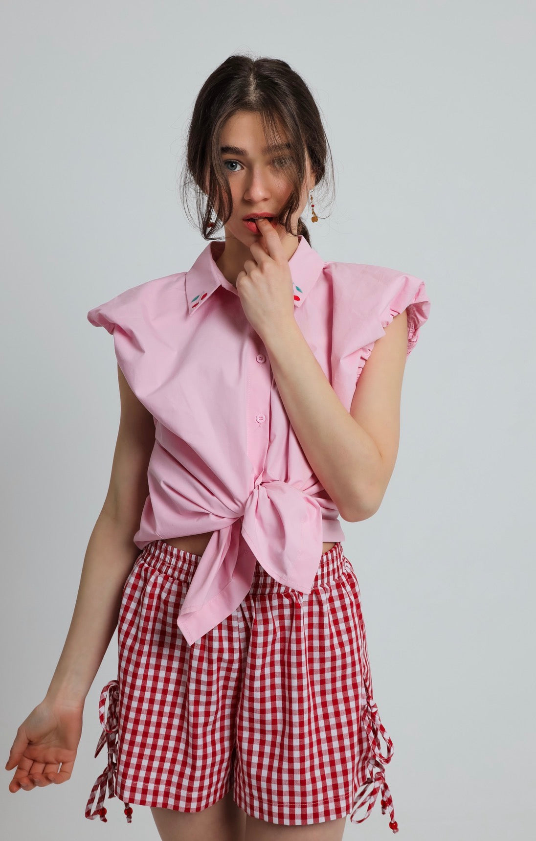 “Tulip” shirt in pink