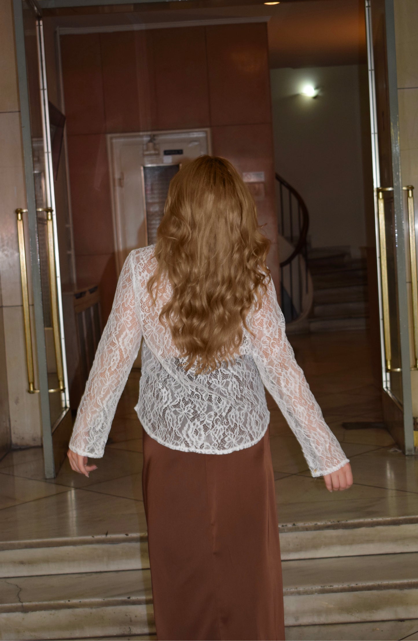 Fleur shirt in white