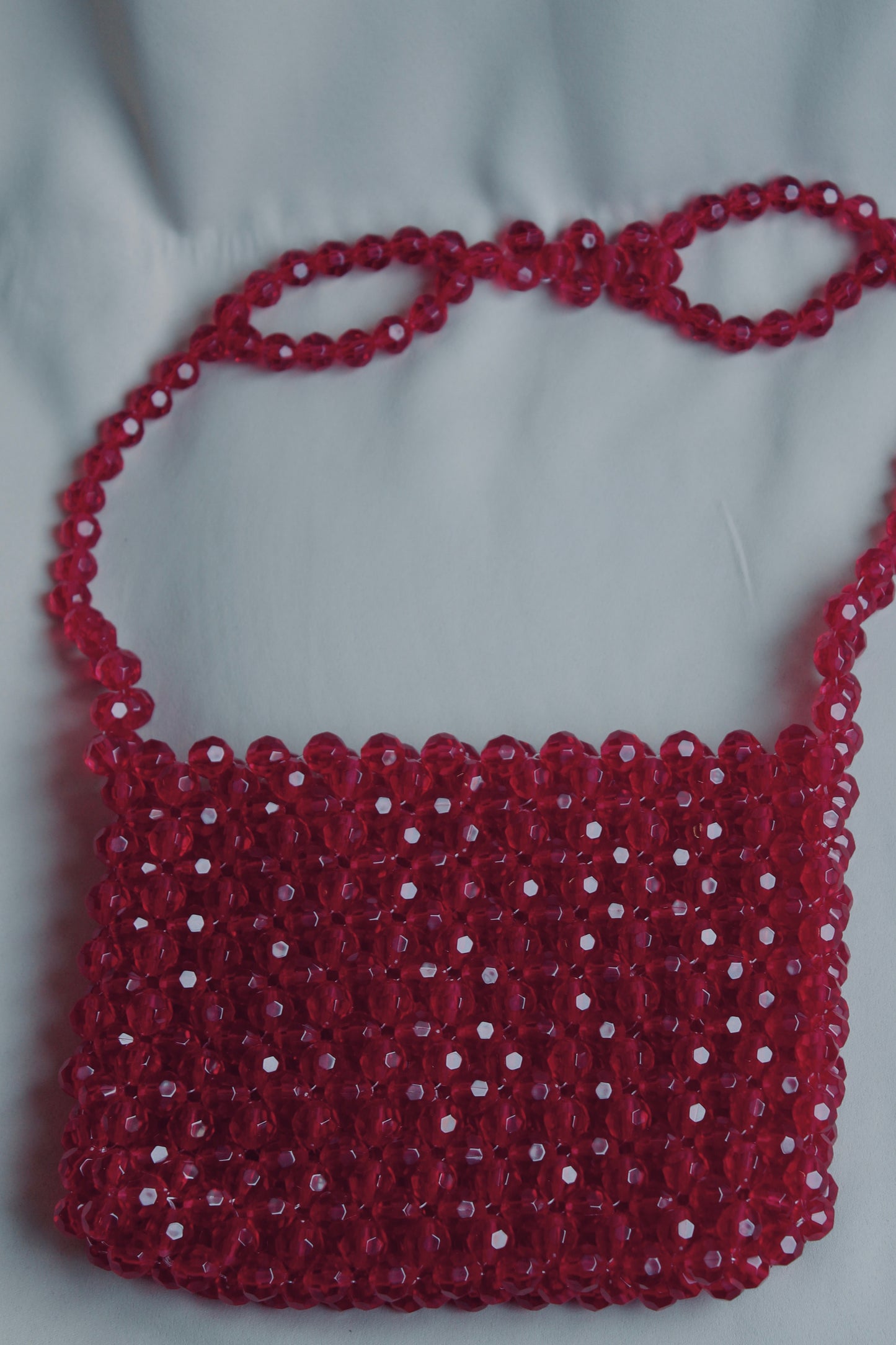 Vicky bag in pomegranate