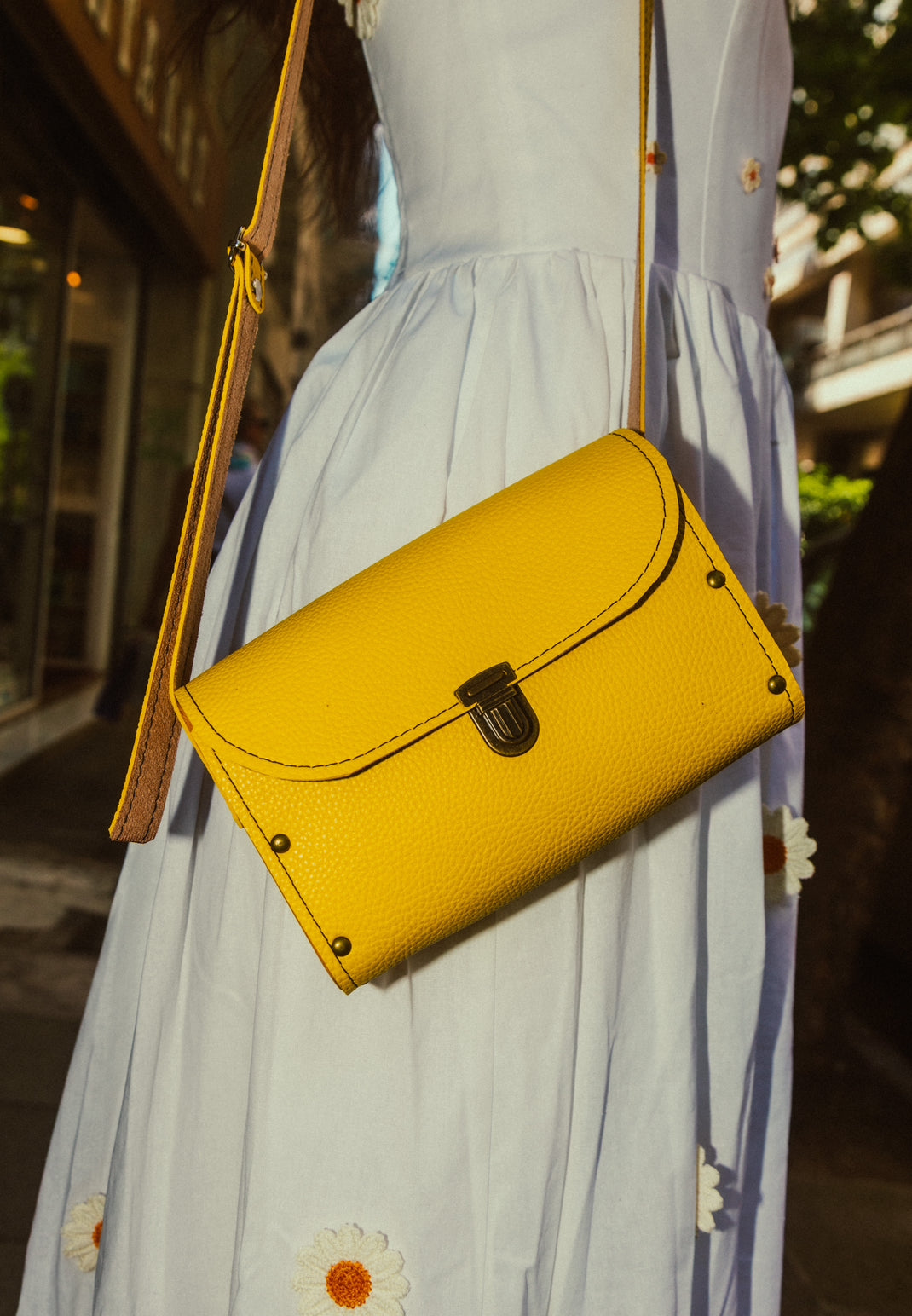 Georgina bag in yellow
