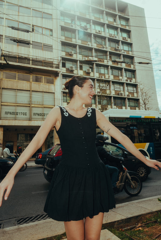 May bell dress in black
