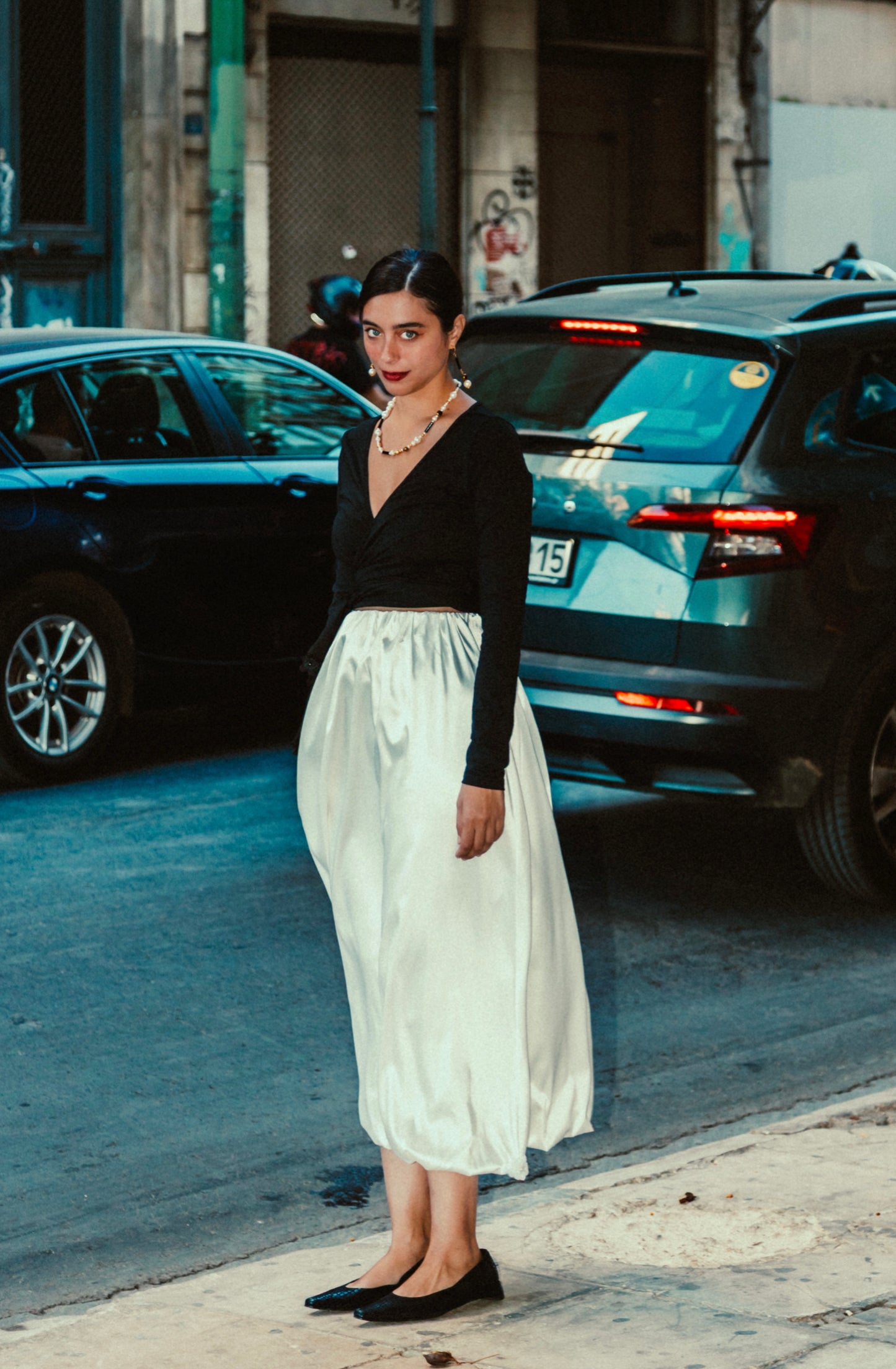 Ortensia skirt in off-white