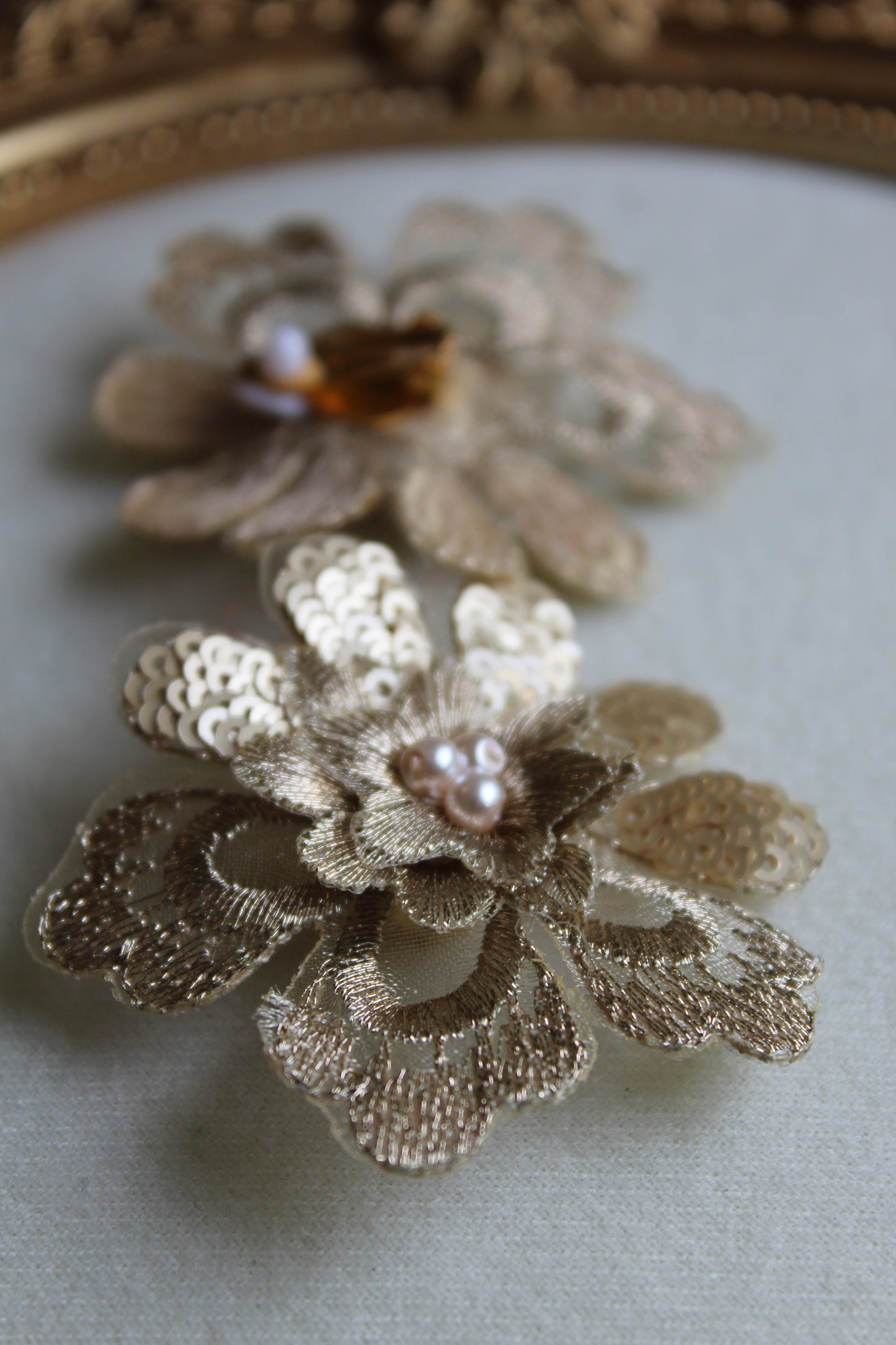 Oriana clip on earrings