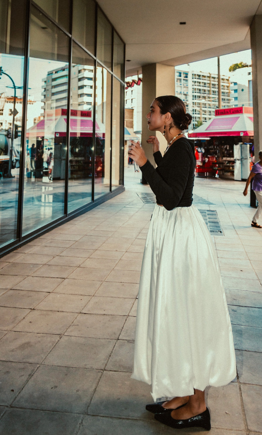 Ortensia skirt in off-white