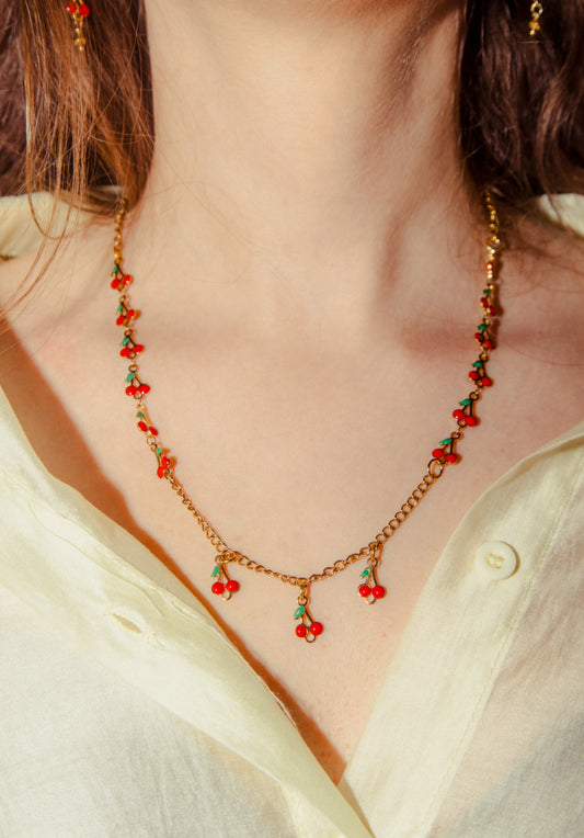 “Cherry” necklace