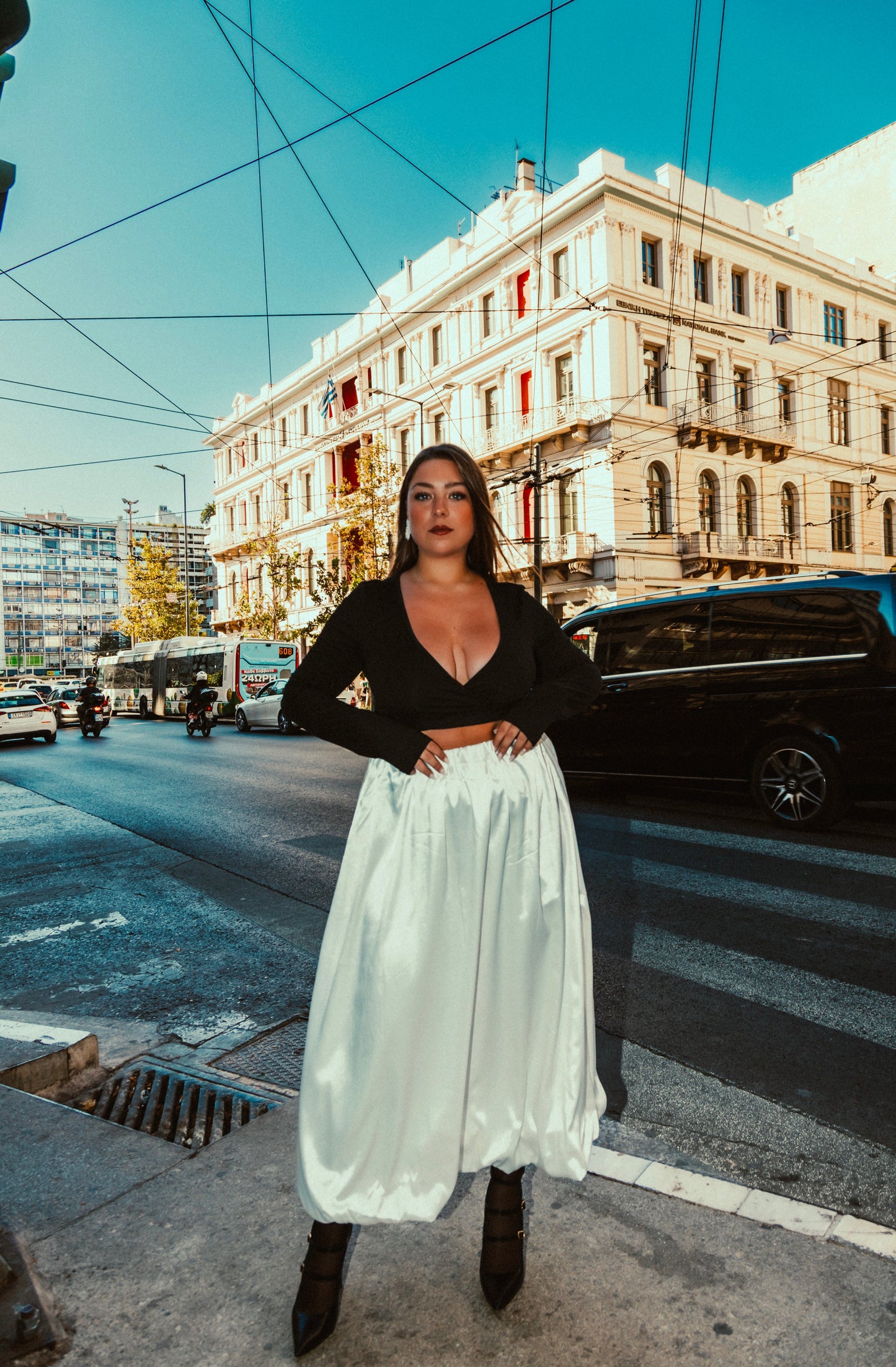 Ortensia skirt in off-white