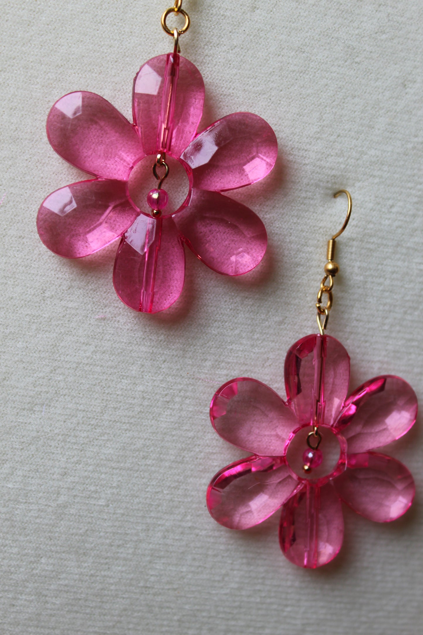 “Crystal daisy” earrings