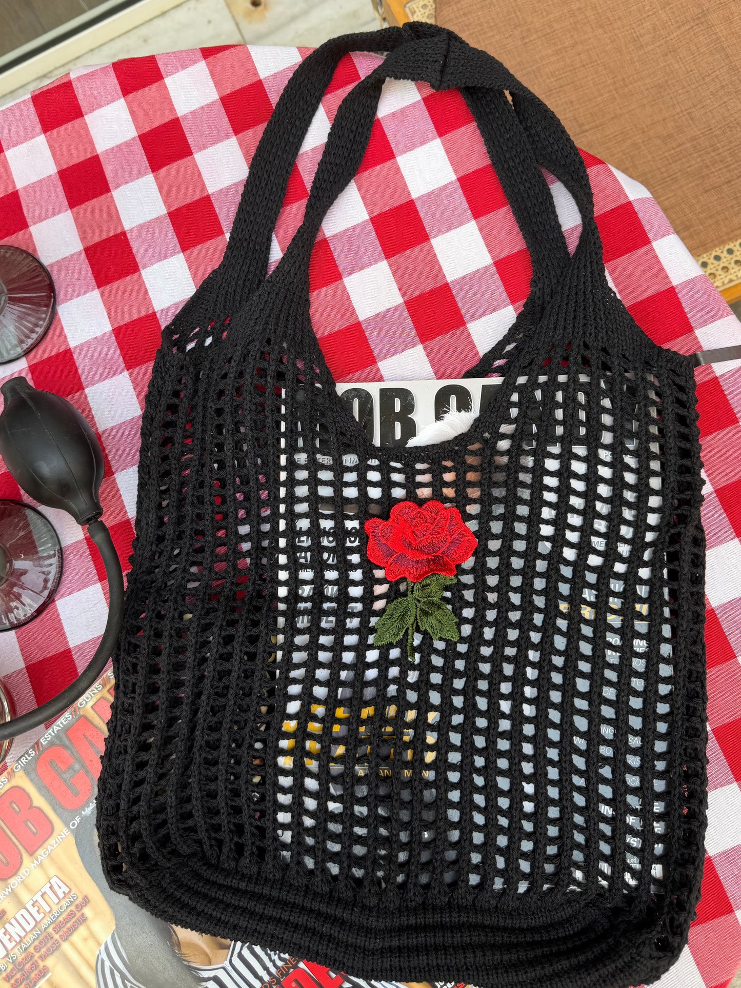 “Iro” bag in black