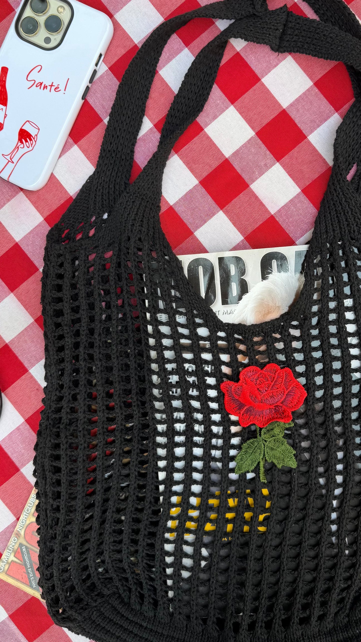 “Iro” bag in black